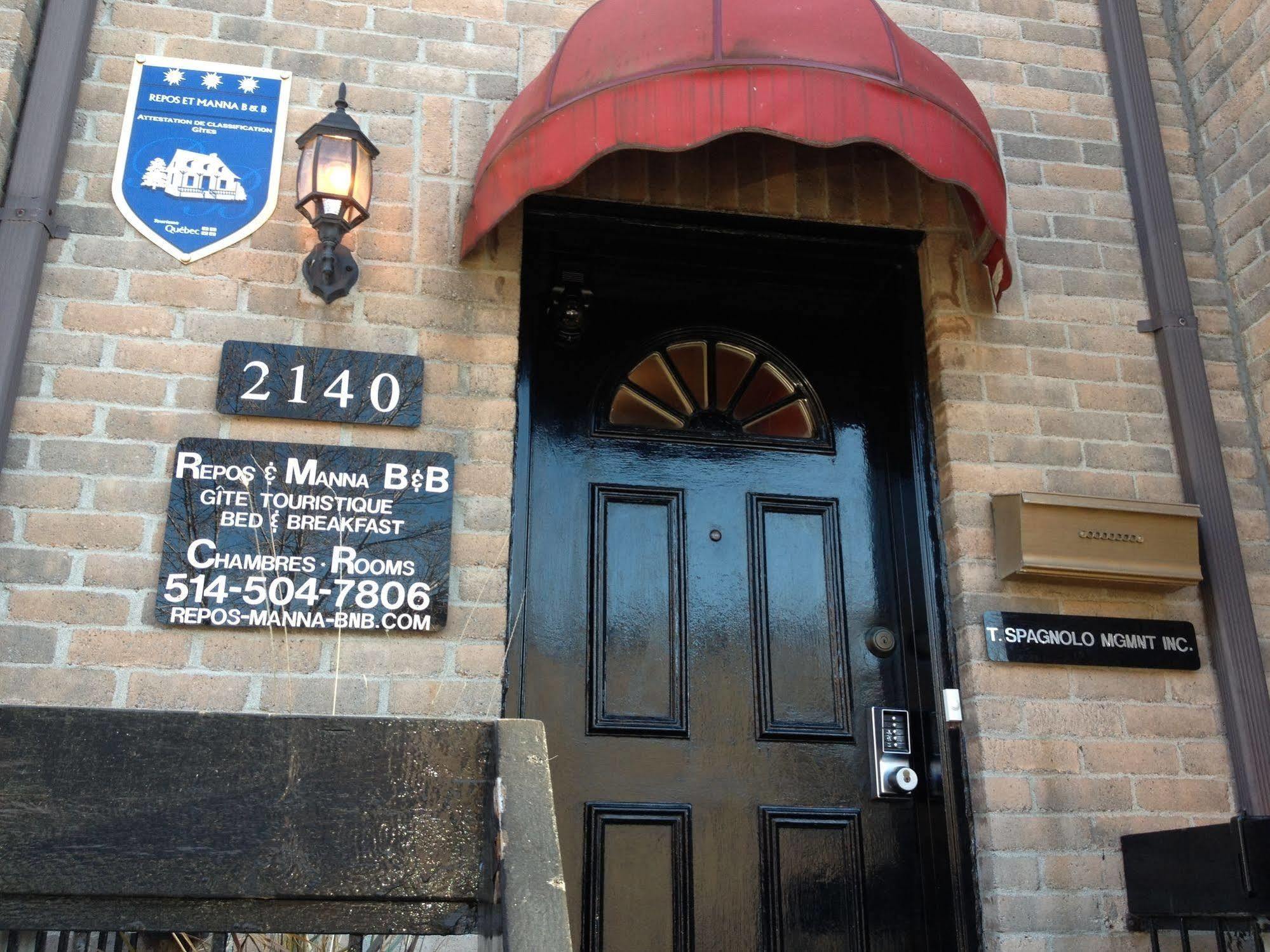 Repos & Manna Downtown Montreal Bed & Breakfast Exterior foto